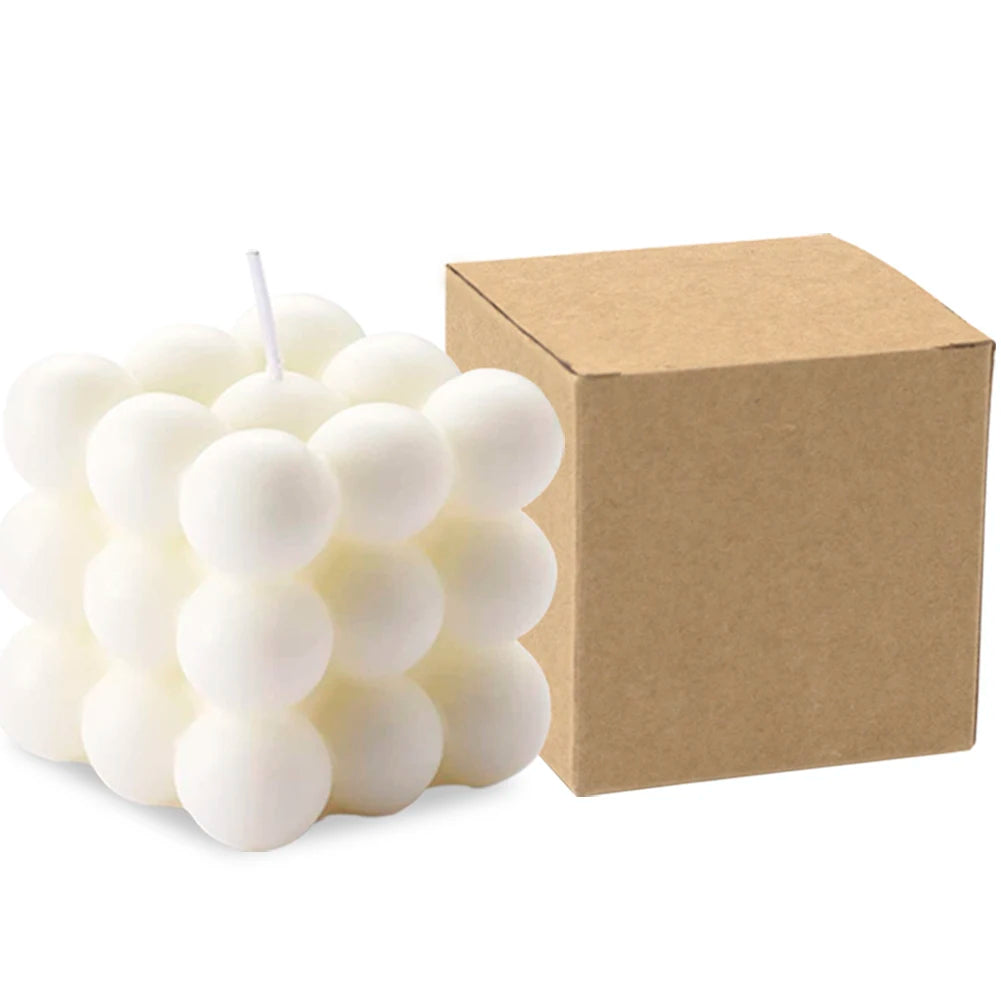 Bougie parfumée Bubble Cube 153 g en cire de soja-EVA