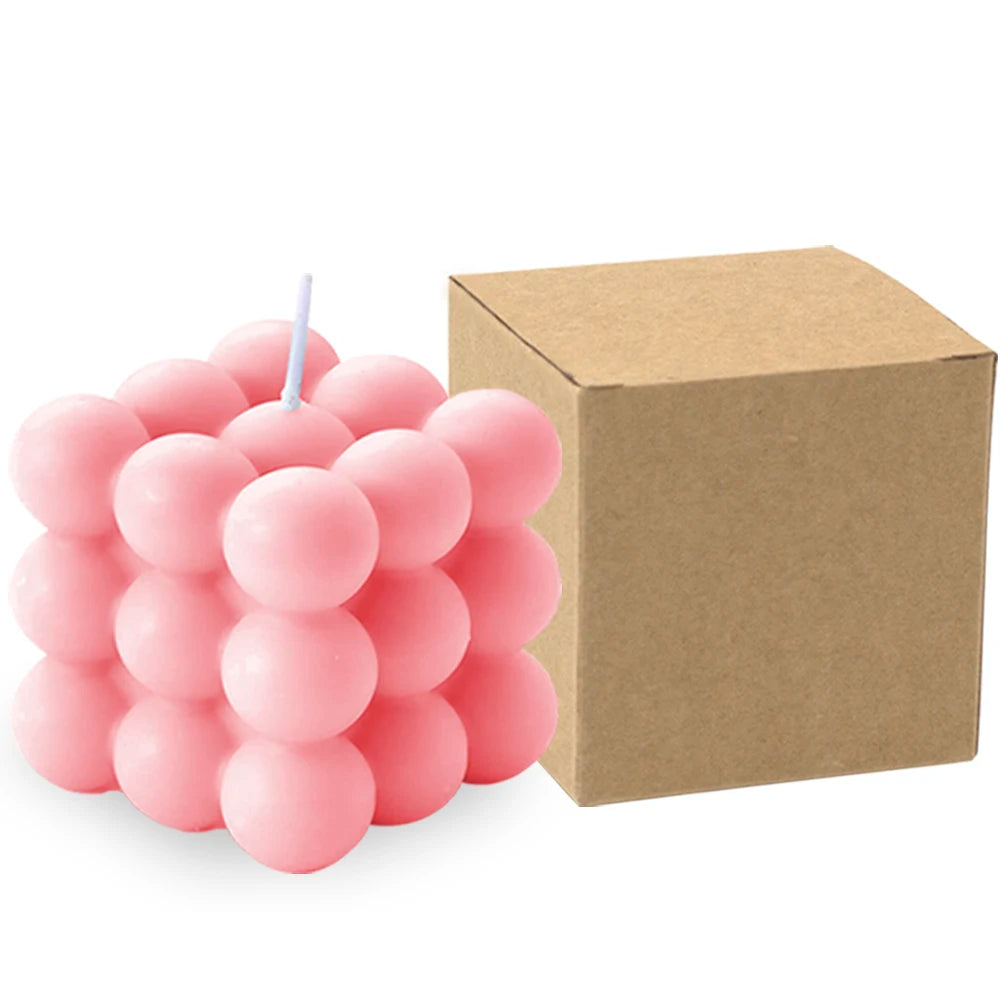 Bougie parfumée Bubble Cube 153 g en cire de soja-EVA