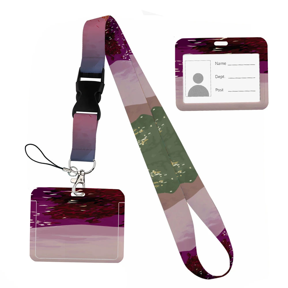 Ensemble Lanière & Porte-badge - FREDERIQUE
