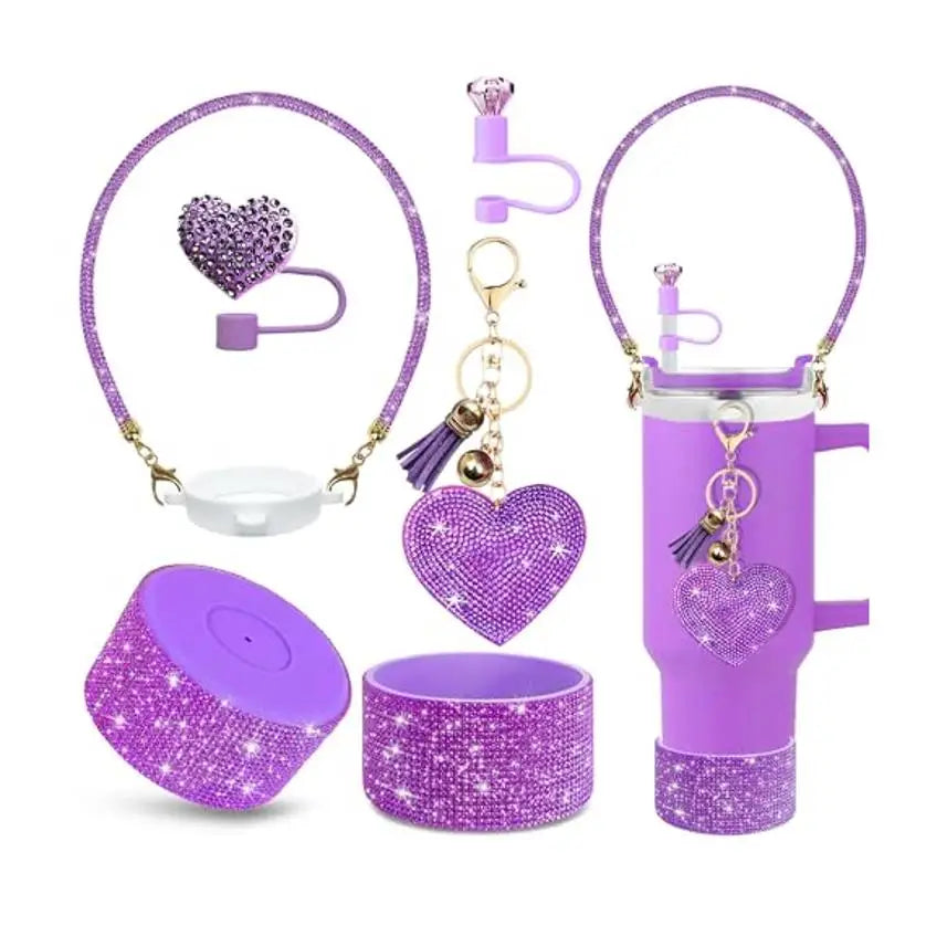 Kit Accessoires Paillettes pour Gobelet - pour Tumblers 0,5L/0,9L/1,2L