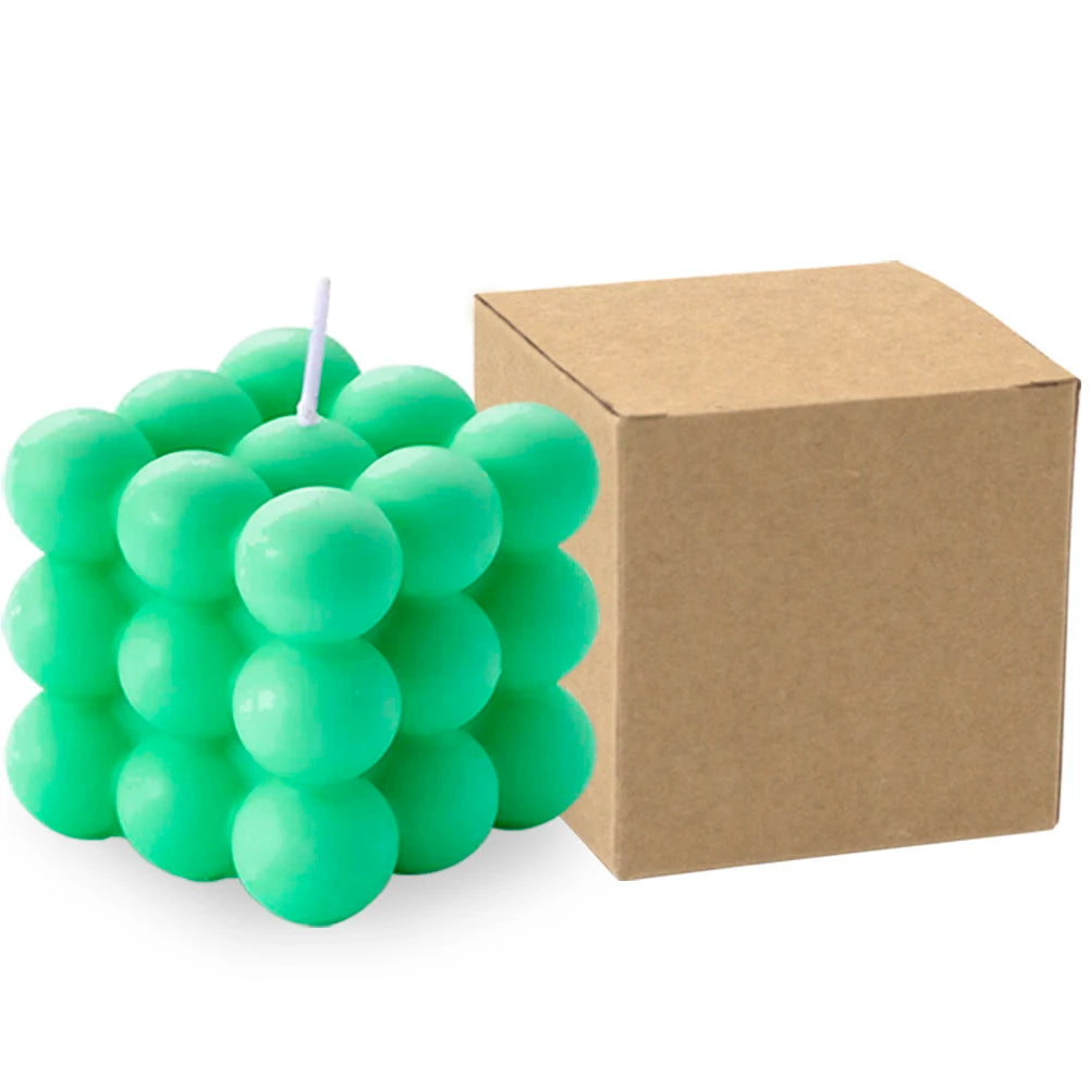 Bougie parfumée Bubble Cube 153 g en cire de soja-EVA