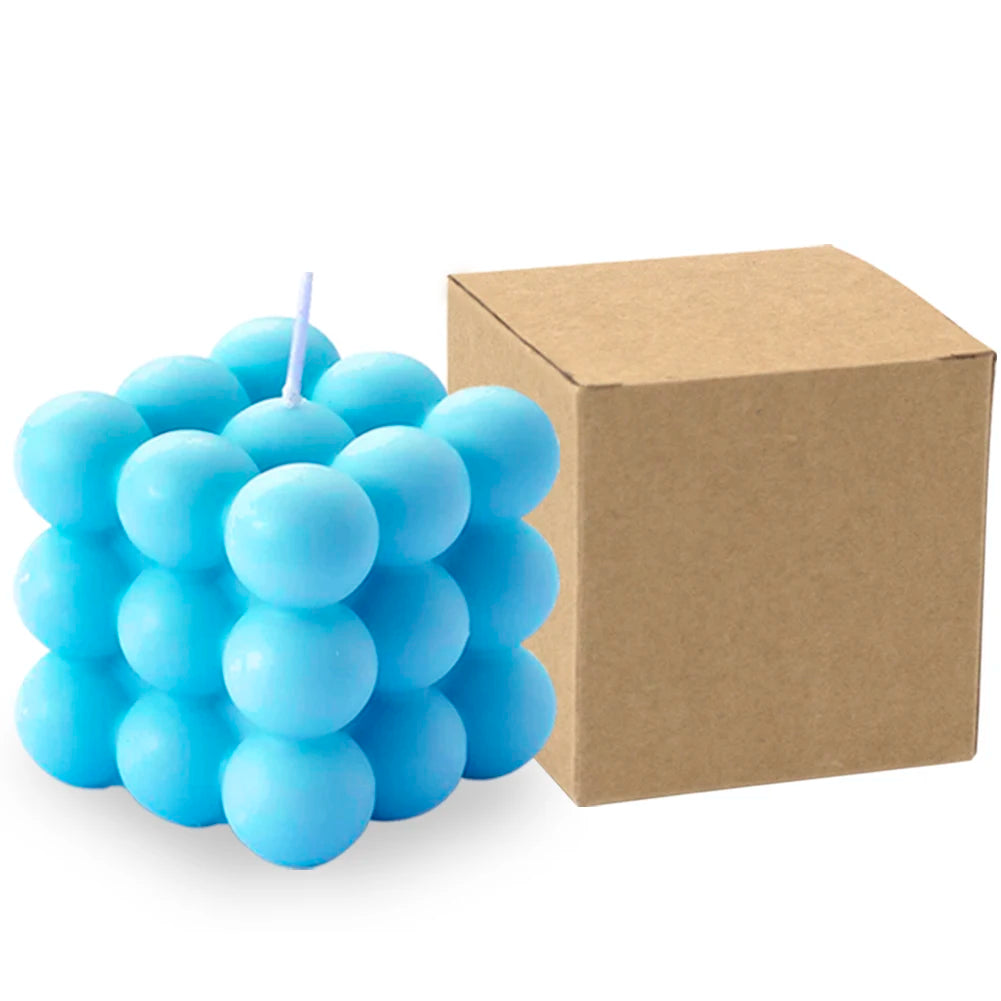 Bougie parfumée Bubble Cube 153 g en cire de soja-EVA