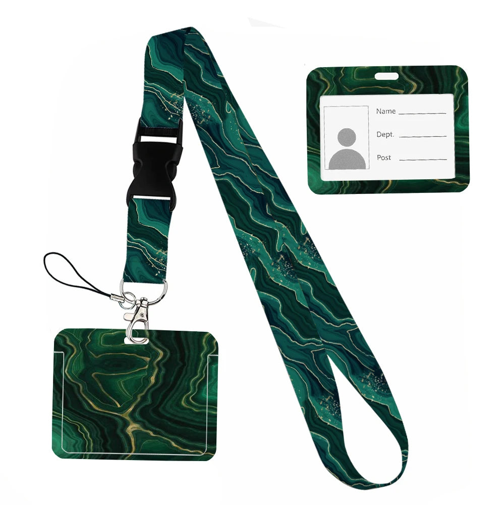 Ensemble Lanière & Porte-badge - FREDERIQUE