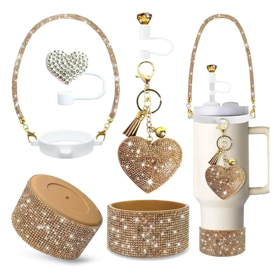 Kit Accessoires Paillettes pour Gobelet - pour Tumblers 0,5L/0,9L/1,2L